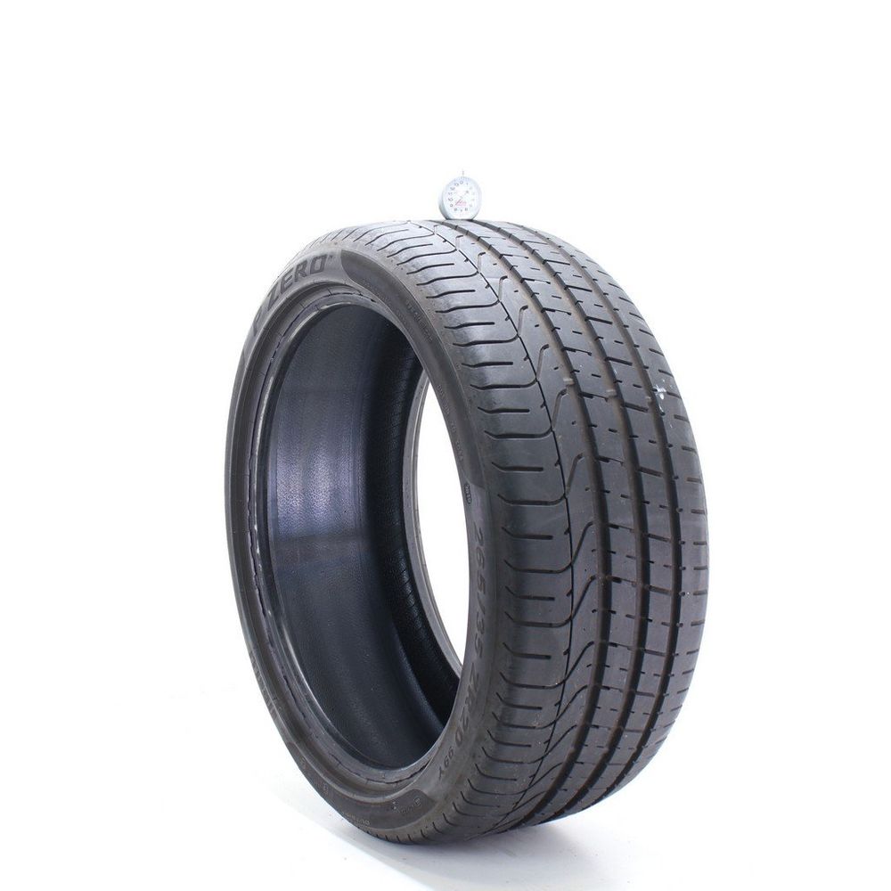 Set of (2) Used 265/35ZR20 Pirelli P Zero 99Y - 8.5-10/32 - Image 1