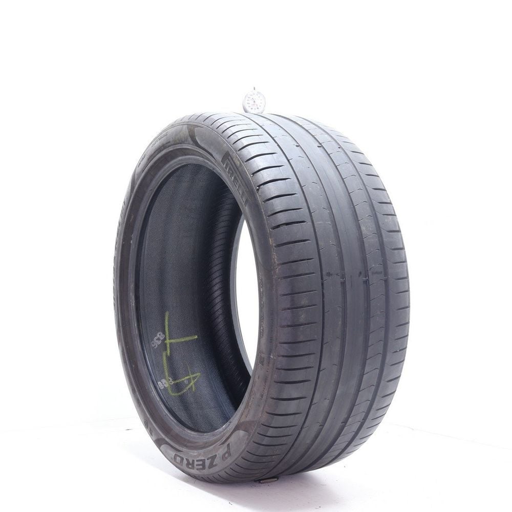 Set of (2) Used 315/35R21 Pirelli P Zero Run Flat 111Y - 5.5-6/32 - Image 4