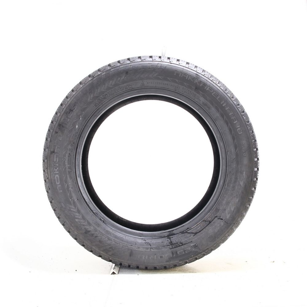 Used 225/60R18 Nokian Hakkapeliitta 10 SUV Studded 104T - 10.5/32 - Image 3