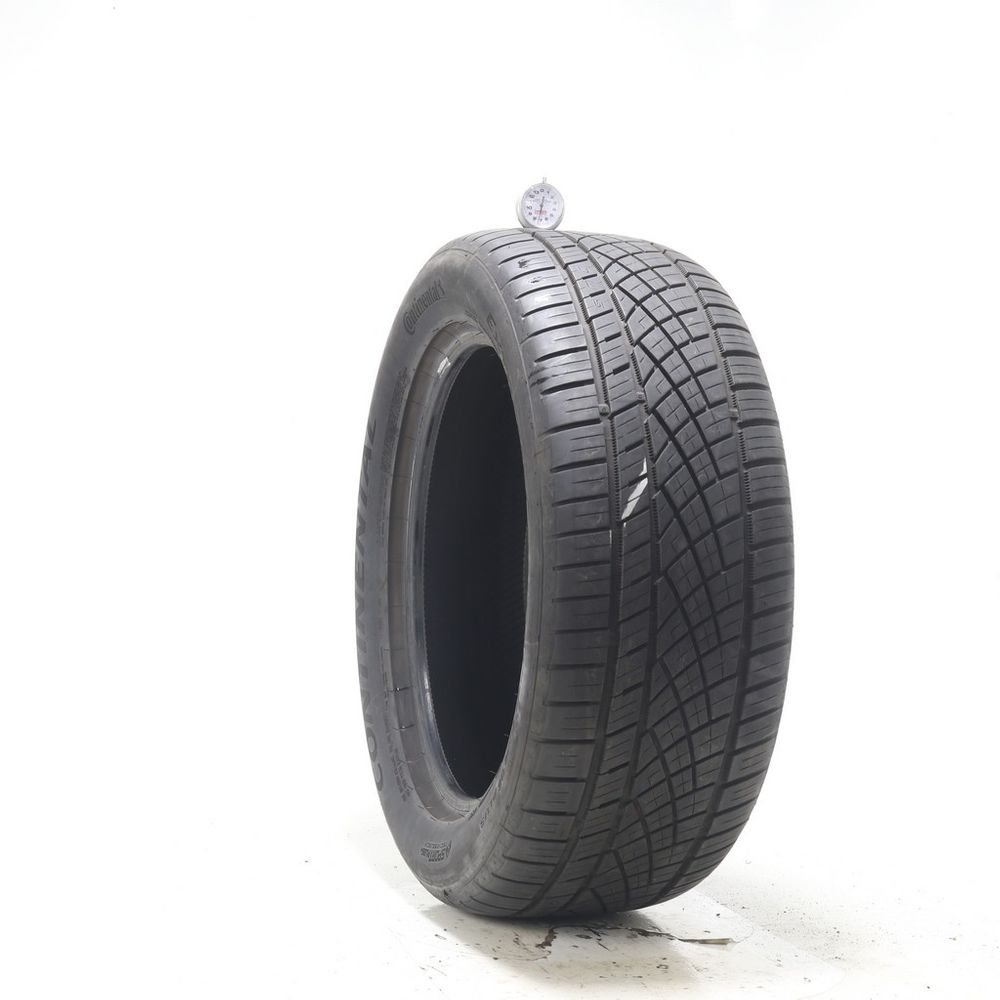 Set of (2) Used 255/50ZR19 Continental ExtremeContact DWS06 Plus 107W - 7-7.5/32 - Image 1
