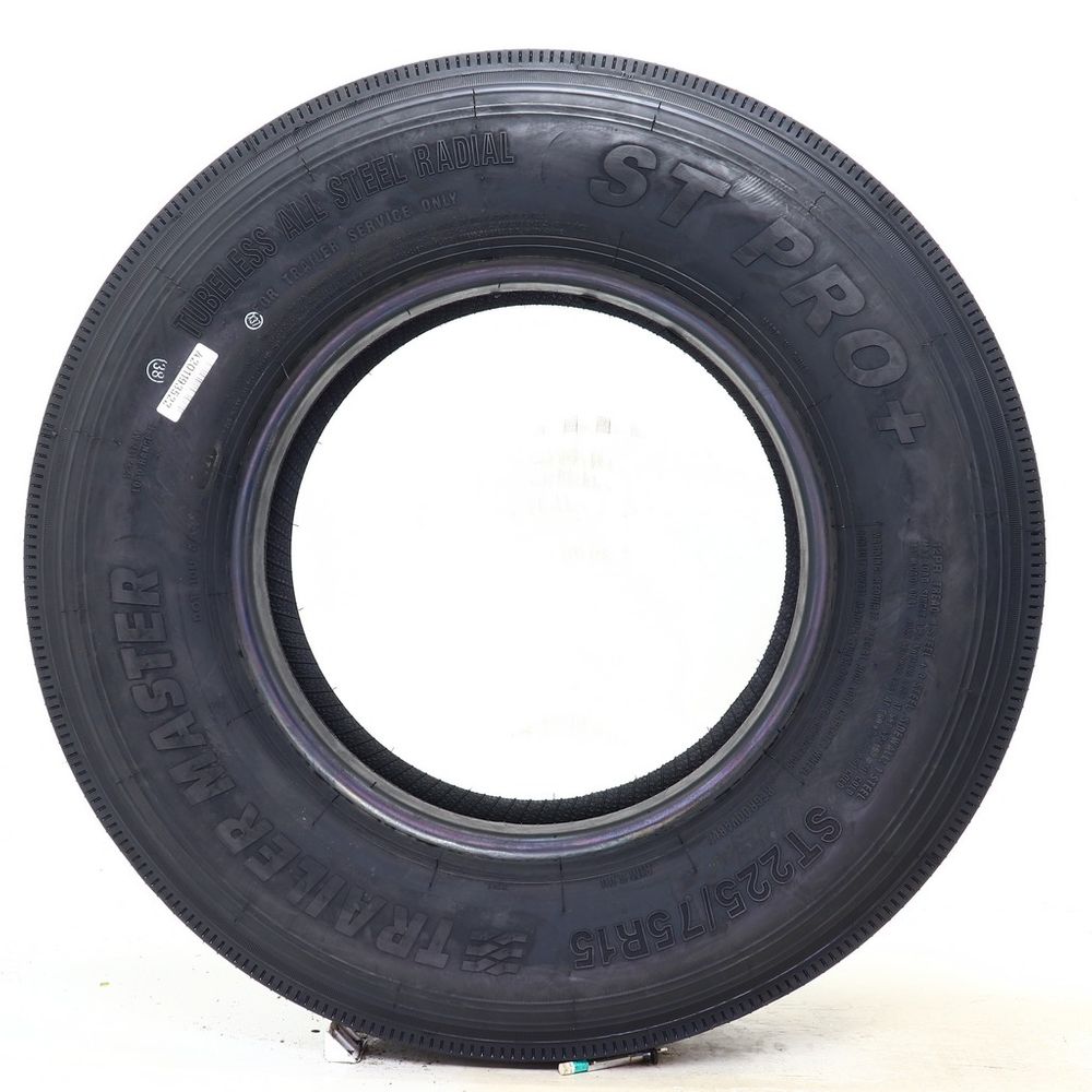 Set of (4) New ST 225/75R15 Trailer Master ST Pro Plus All Steel Load F 12Ply 121/117M - 10/32 - Image 3