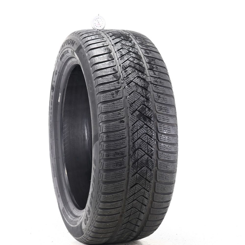 Set of (2) Used 275/45R20 Pirelli Scorpion Winter Run Flat 110V - 5.5/32 - Image 1