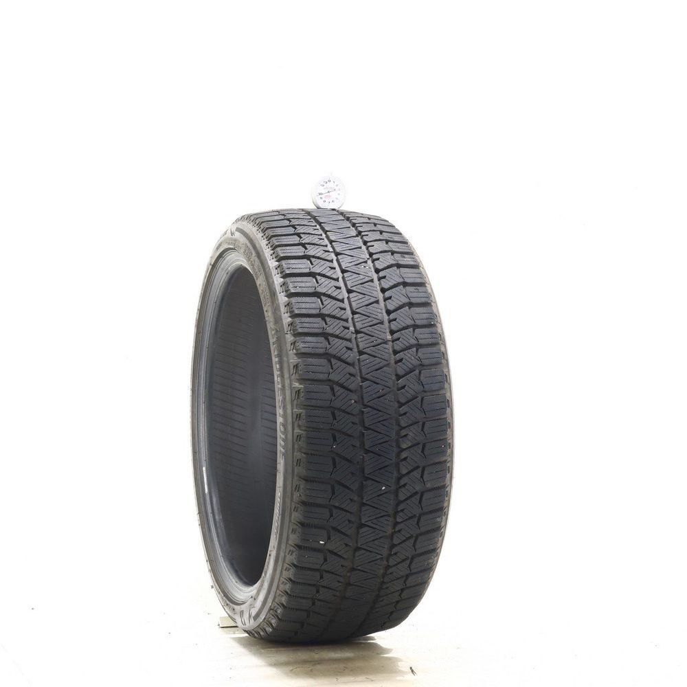 Set of (2) Used 225/40R18 Bridgestone Blizzak WS90 Studless 92H - 9.5-10.5/32 - Image 1