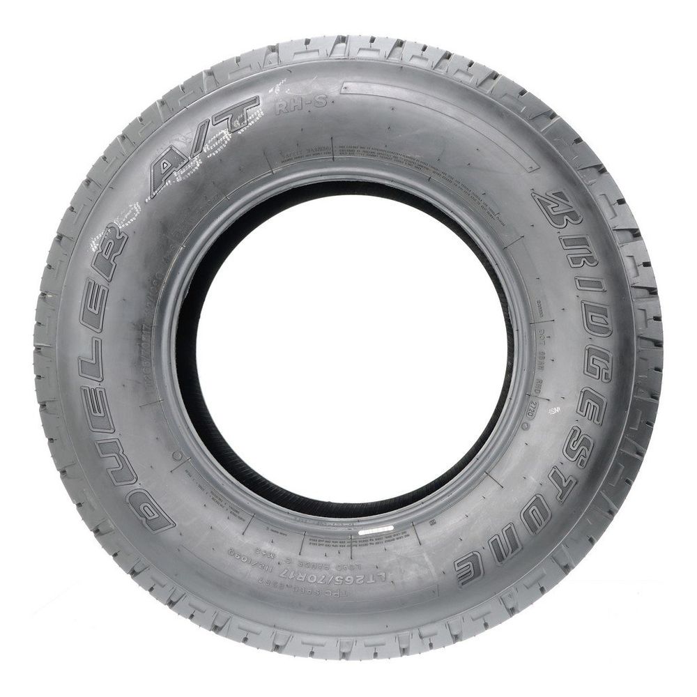Set of (2) New LT 265/70R17 Bridgestone Dueler A/T RH-S 112/109Q C - 15/32 - Image 3