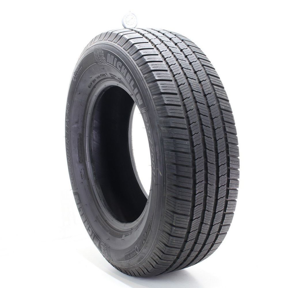 Set of (2) Used 255/70R17 Michelin Defender LTX MS 112T - 9-10.5/32 - Image 1