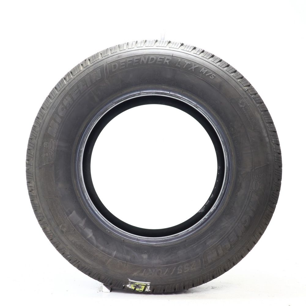 Set of (2) Used 255/70R17 Michelin Defender LTX MS 112T - 9-10.5/32 - Image 6