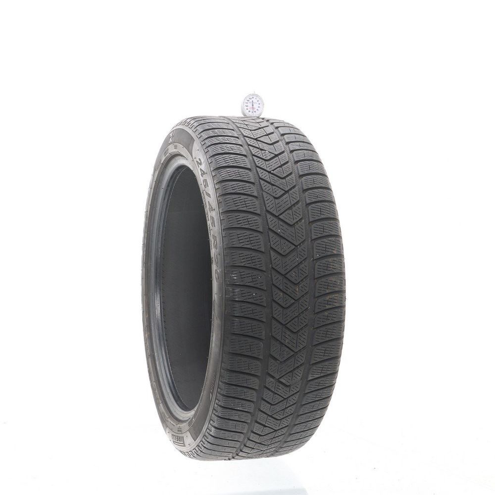 Used 245/45R20 Pirelli Scorpion Winter 103V - 6.5/32 - Image 1