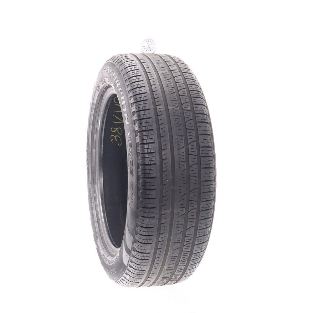 Set of (2) Used P 235/55R19 Pirelli Scorpion Verde MOE Run Flat 101H - 6-7/32 - Image 1