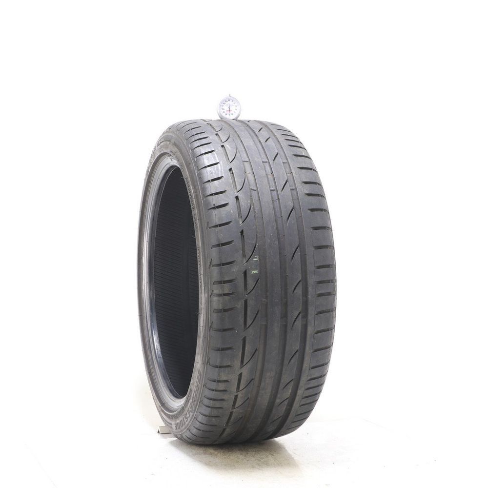 Used 255/40R19 Bridgestone Potenza S-04 Pole Position 100Y - 6.5/32 - Image 1