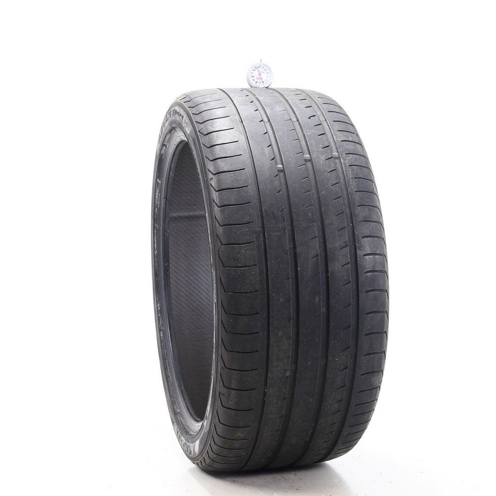 Set of (2) Used 295/35R21 Yokohama Advan Sport N-2 V105 SUV 107Y - 6-7/32 - Image 1