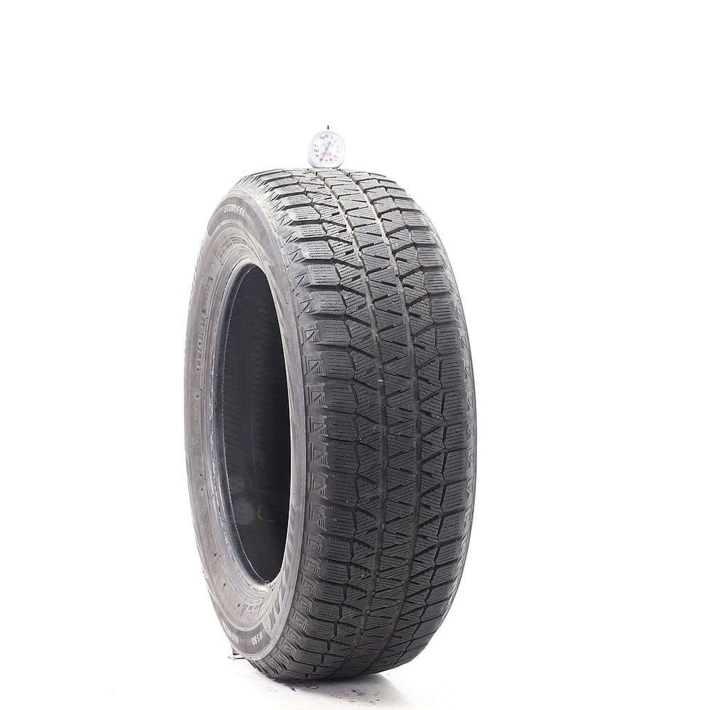 Set of (2) Used 205/60R16 Bridgestone Blizzak WS80 92H - 7.5-8/32 - Image 4