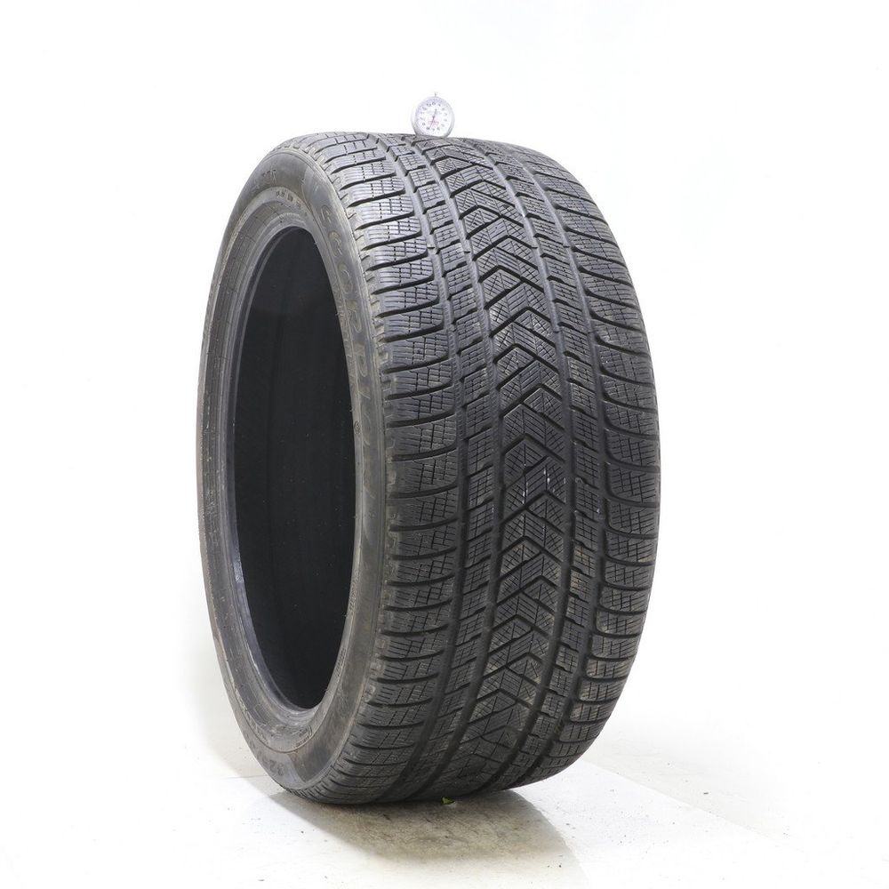 Set of (2) Used 325/35R22 Pirelli Scorpion Winter MO1 114V - 7.5/32 - Image 1