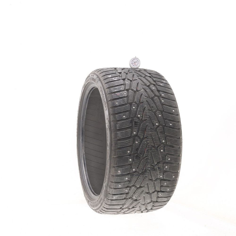 Set of (2) Used 295/30R19 Nokian Hakkapeliitta 7 Studded 100H - 9.5-10/32 - Image 1