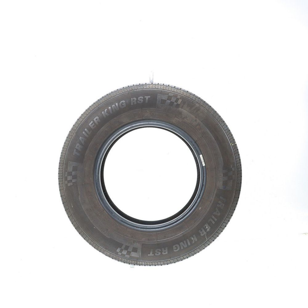 Set of (2) Used ST 205/75R14 Trailer King RST 100/96M C - 6.5/32 - Image 3