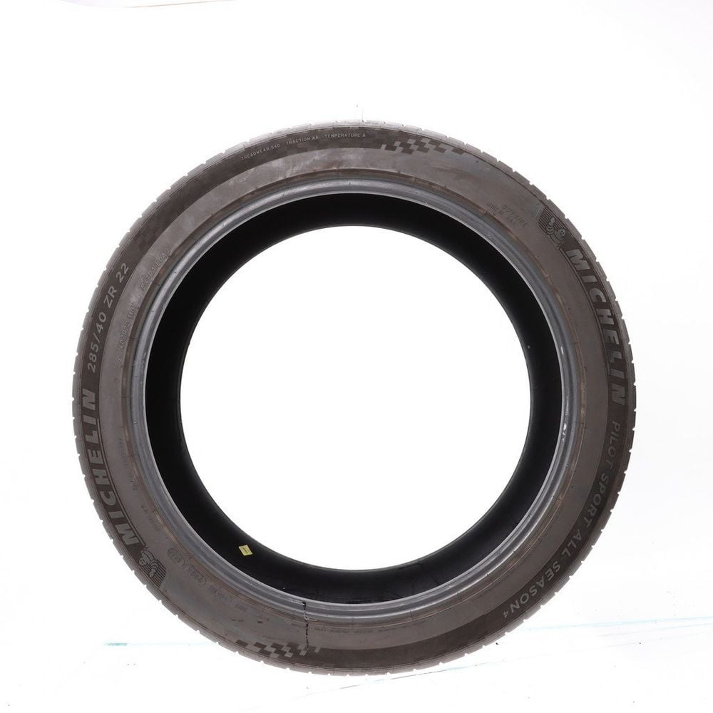 Set of (2) Used 285/40ZR22 Michelin Pilot Sport All Season 4 110Y - 7/32 - Image 3