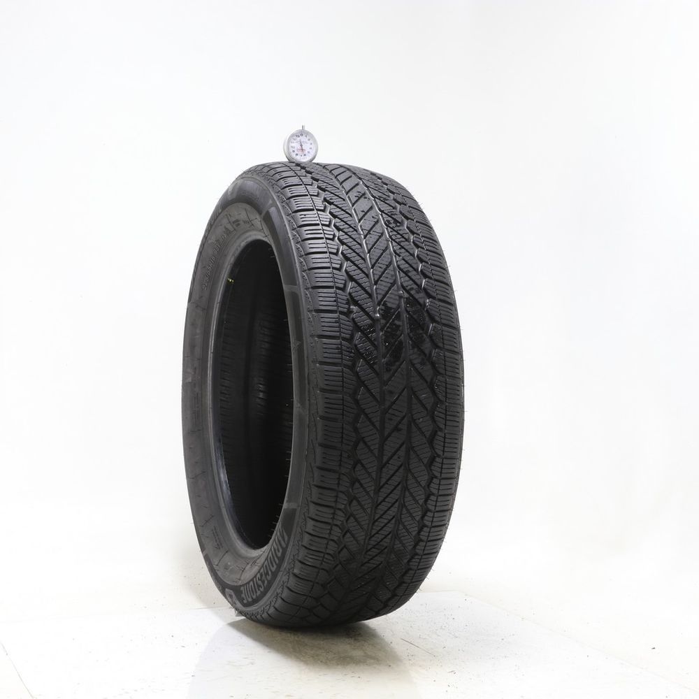 Set of (2) Used 225/55R18 Bridgestone WeatherPeak 98V - 6-6.5/32 - Image 4
