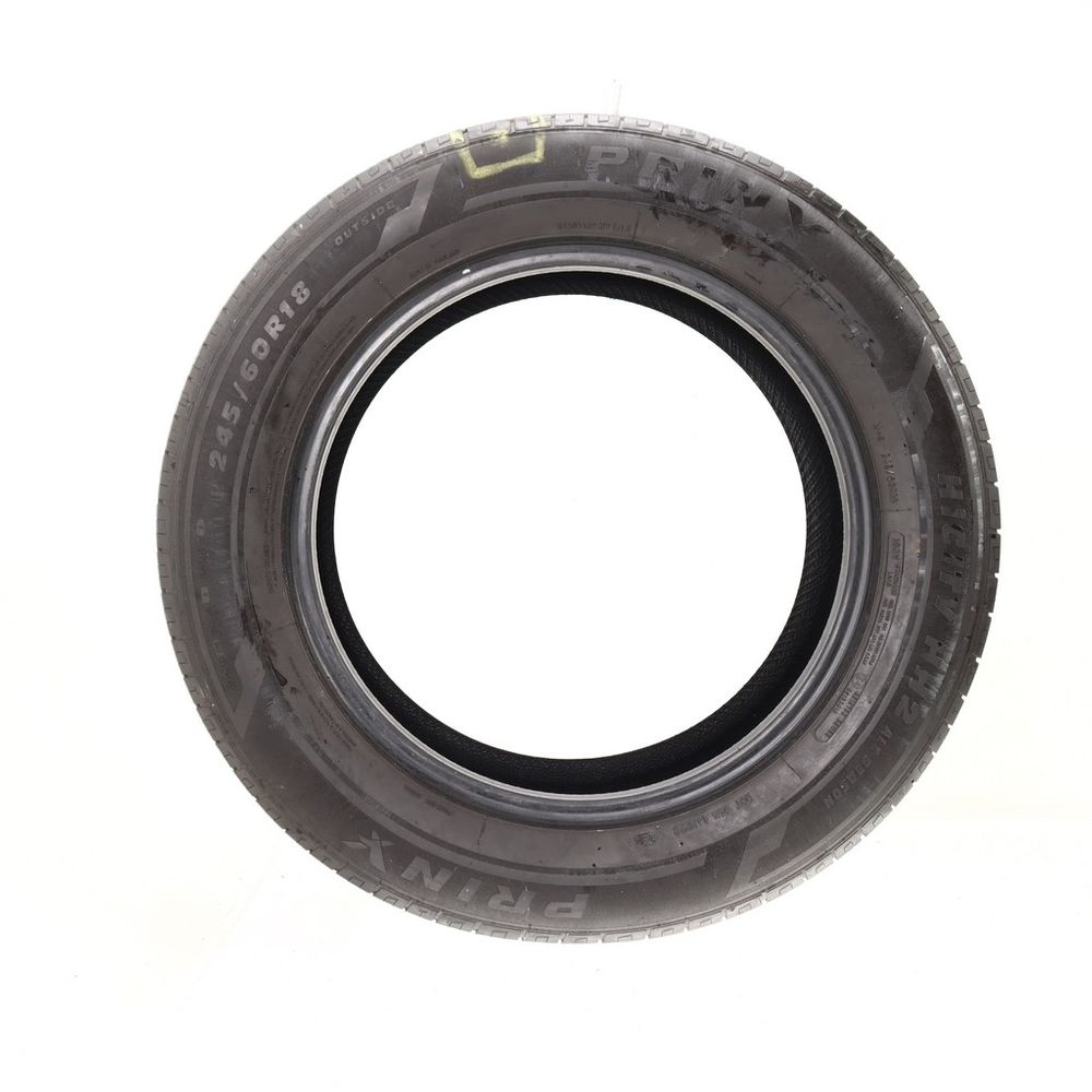 Set of (2) Used 245/60R18 Prinx HiCity HH2 105V - 7/32 - Image 3