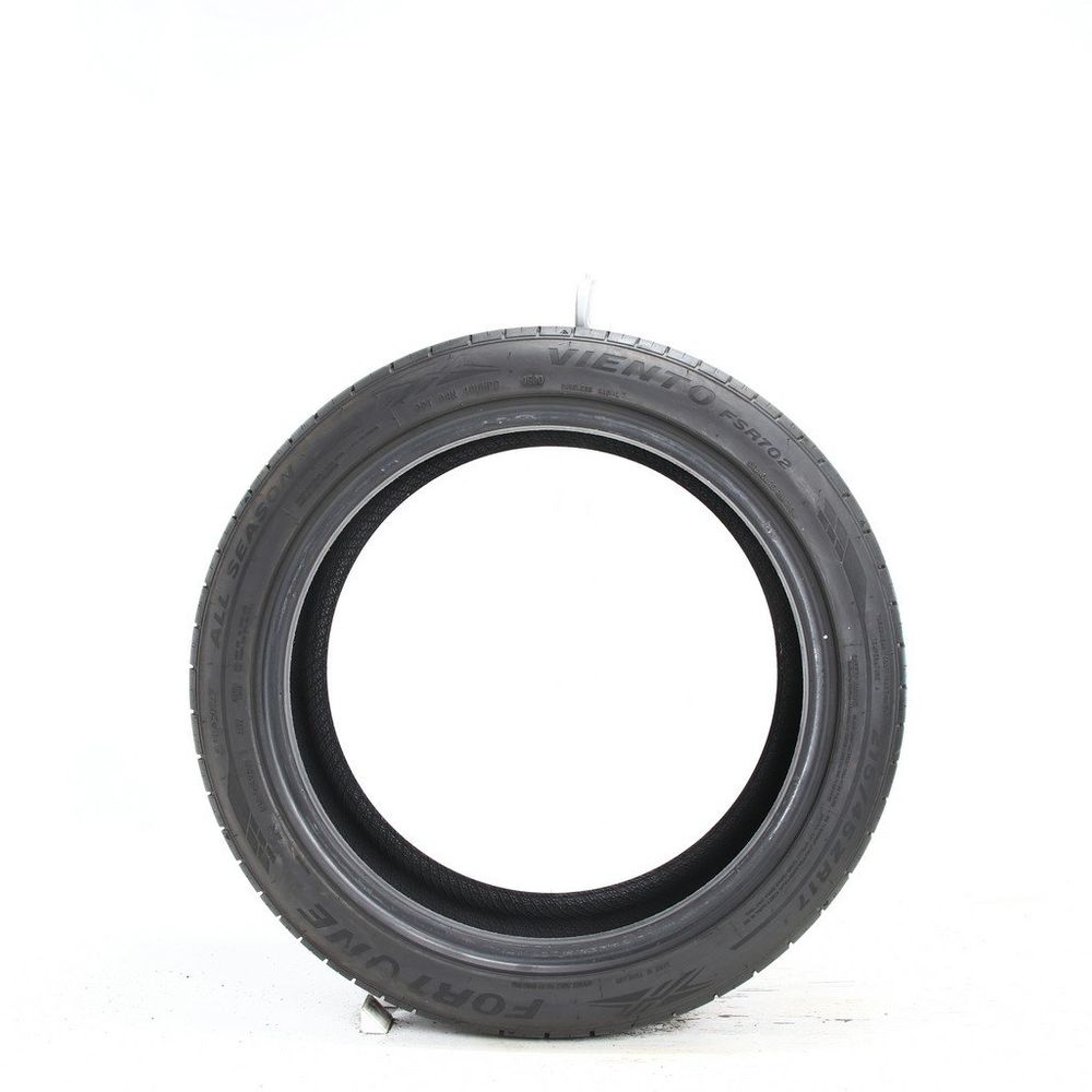 Set of (2) Used 215/45ZR17 Fortune Viento FSR702 91W - 8.5-9/32 - Image 3
