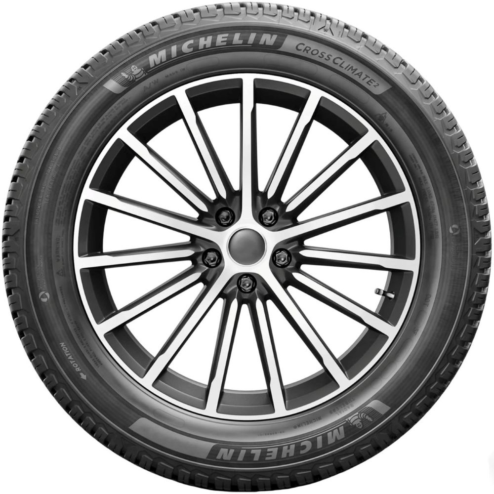 Set of (2) New 255/60R18 Michelin CrossClimate 2 CUV 112V - Image 2