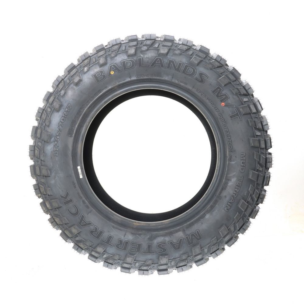 Set of (2) New LT 265/70R17 Mastertrack Badlands M/T 123/120Q E - Image 3