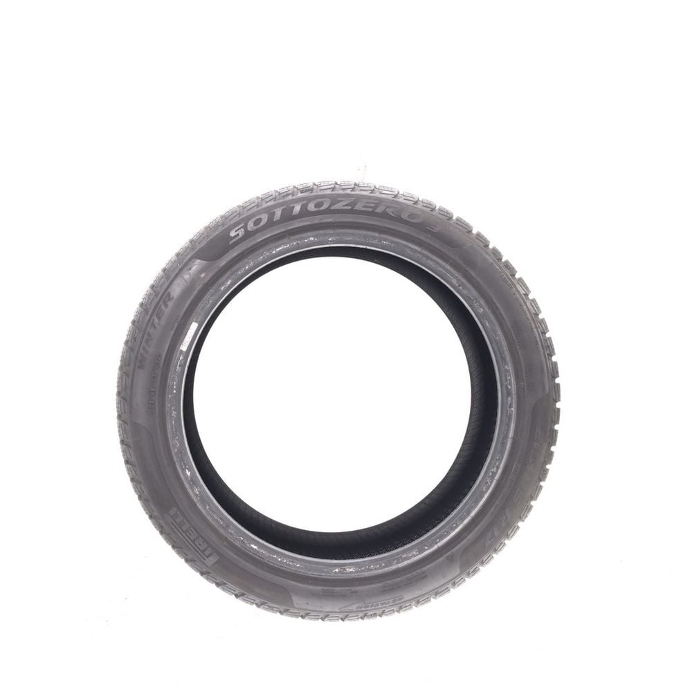 Set of (2) Used 215/45R17 Pirelli Winter Sottozero 3 91H - 7.5-8/32 - Image 6