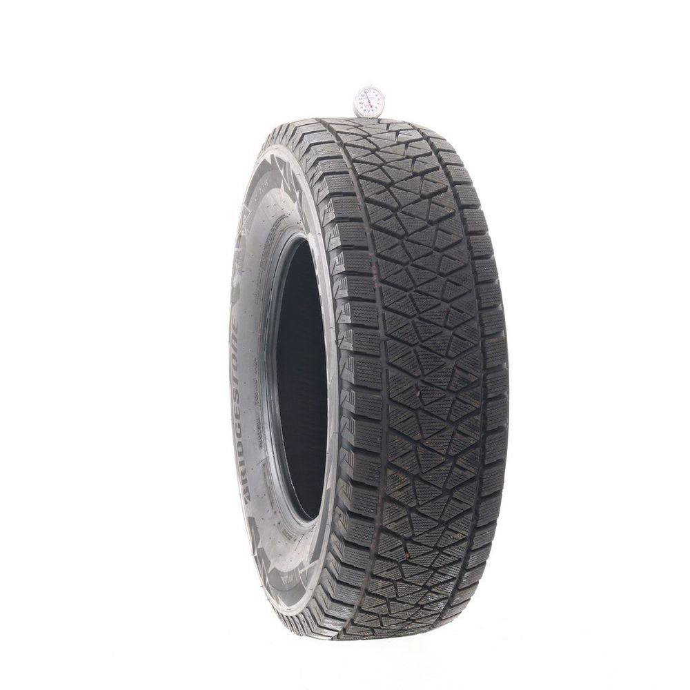 Set of (4) Used 265/70R17 Bridgestone Blizzak DM-V2 115R - 13/32 - Image 1