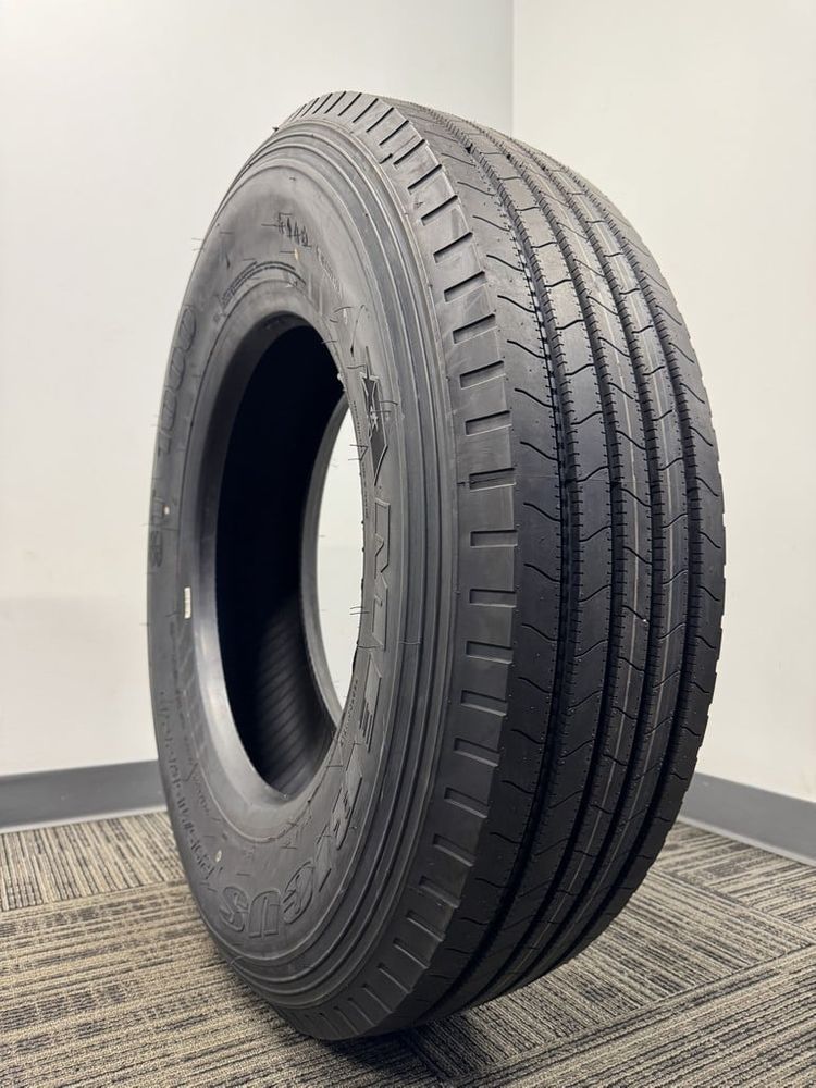 Set of (4) New 295/75R22.5 Americus ST 1000 144/141L - Image 1