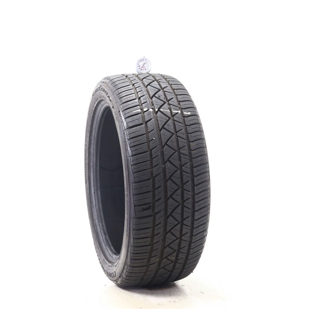 Set of (2) Used 235/45ZR18 Continental SureContact RX 98Y - 7-8.5/32 - Image 4