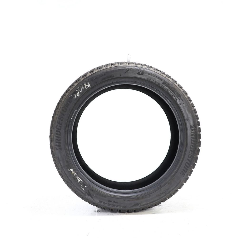 Set of (4) Used 235/45R18 Bridgestone Blizzak WS90 Studless 94H - 9-10.5/32 - Image 9