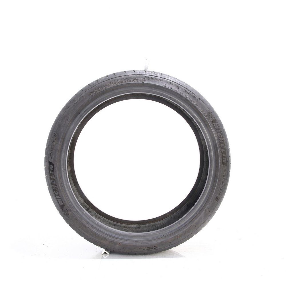 Set of (2) Used 215/40R18 Michelin Pilot Sport 4 85Y - 6.5-7.5/32 - Image 6