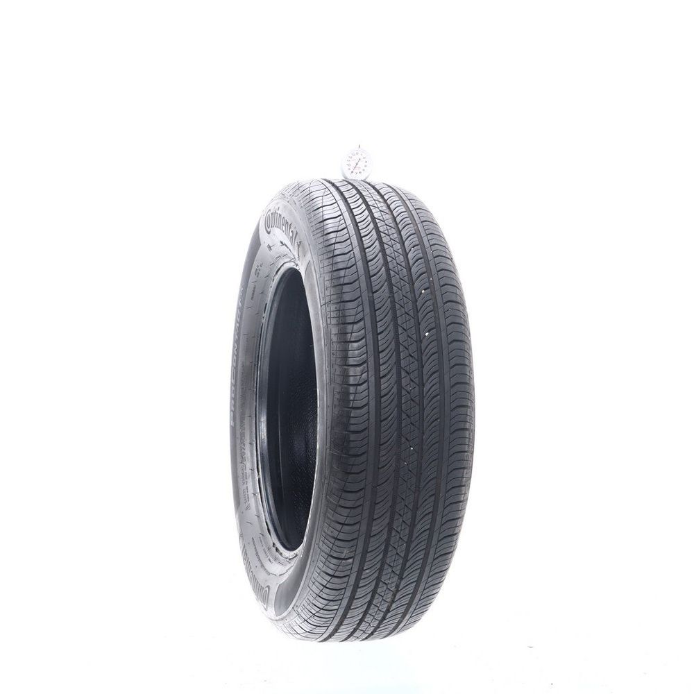 Set of (2) Used 215/65R17 Continental ProContact TX 99H - 8-8.5/32 - Image 1