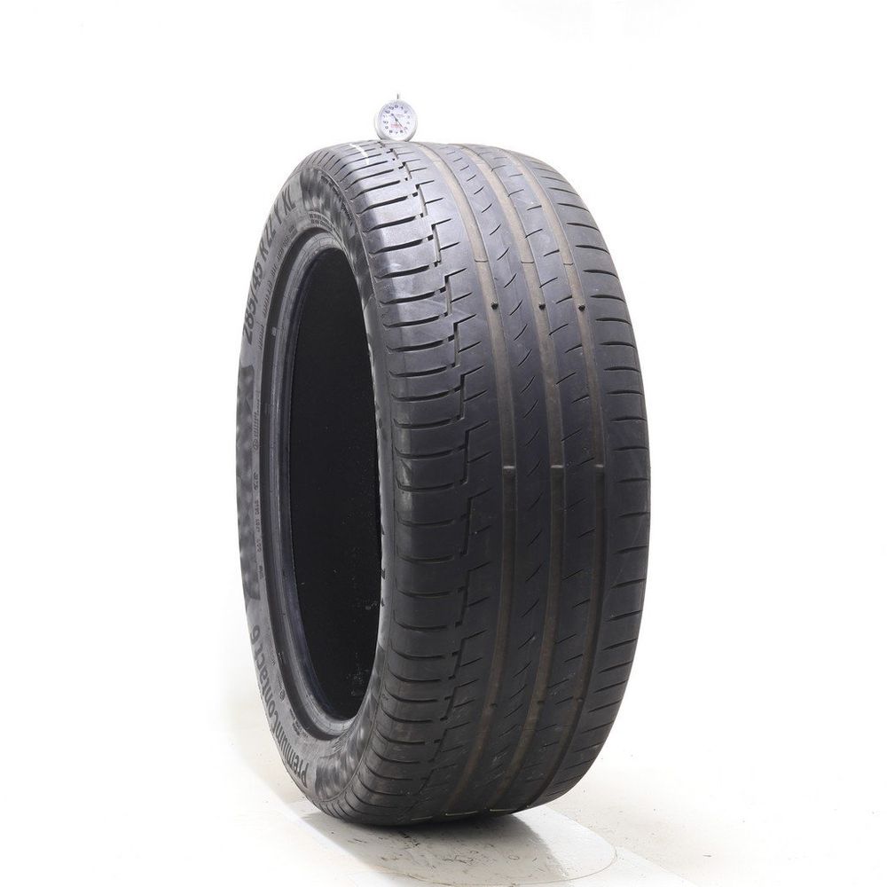 Used 285/45R22 Continental PremiumContact 6 MO-S ContiSilent 114Y - 5.5/32 - Image 1