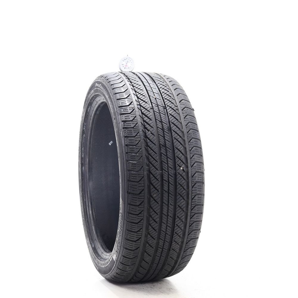 Set of (4) Used 245/40R19 Continental ProContact GX SSR MOE 98H - 6.5-8/32 - Image 7