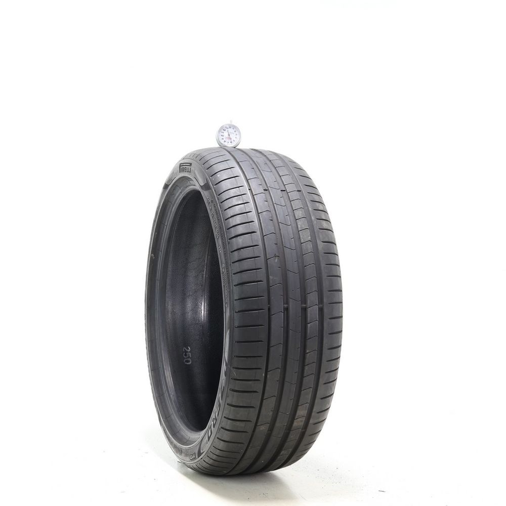 Set of (2) Used 225/40R19 Pirelli P Zero PZ4 MO 93W - 5.5/32 - Image 1