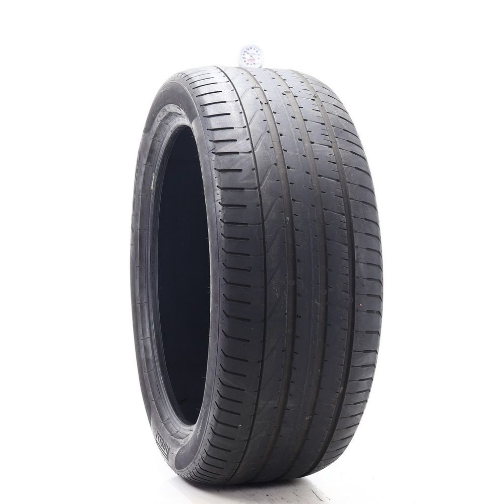 Set of (2) Used 285/40R22 Pirelli P Zero MO 106Y - 5/32 - Image 1