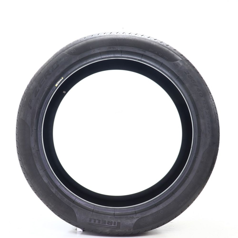 Set of (2) Used 285/40R22 Pirelli P Zero MO 106Y - 5/32 - Image 3