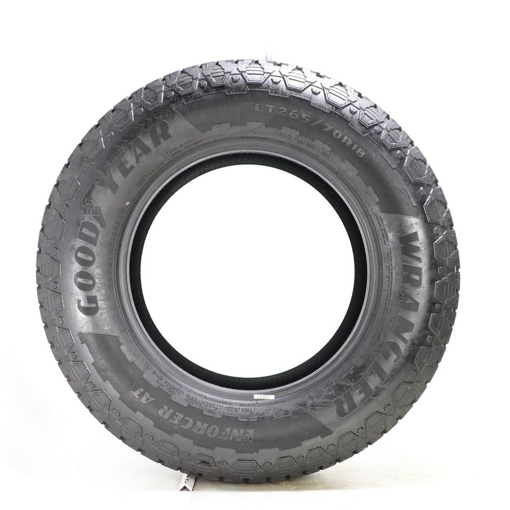 Set of (2) Used LT 265/70R18 Goodyear Wrangler Enforcer AT 113/110H C - 9.5-10.5/32 - Image 6