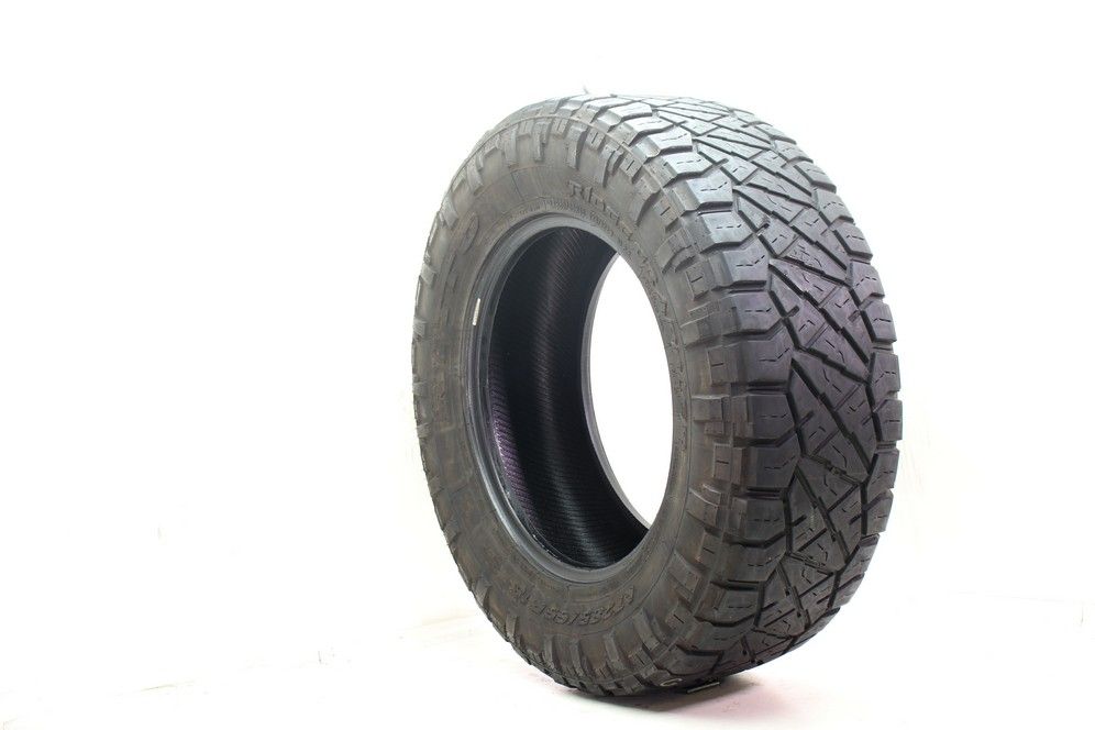 Set of (2) Used LT 285/65R18 Nitto Ridge Grappler 125/122Q E - 6.5-7/32 - Image 1