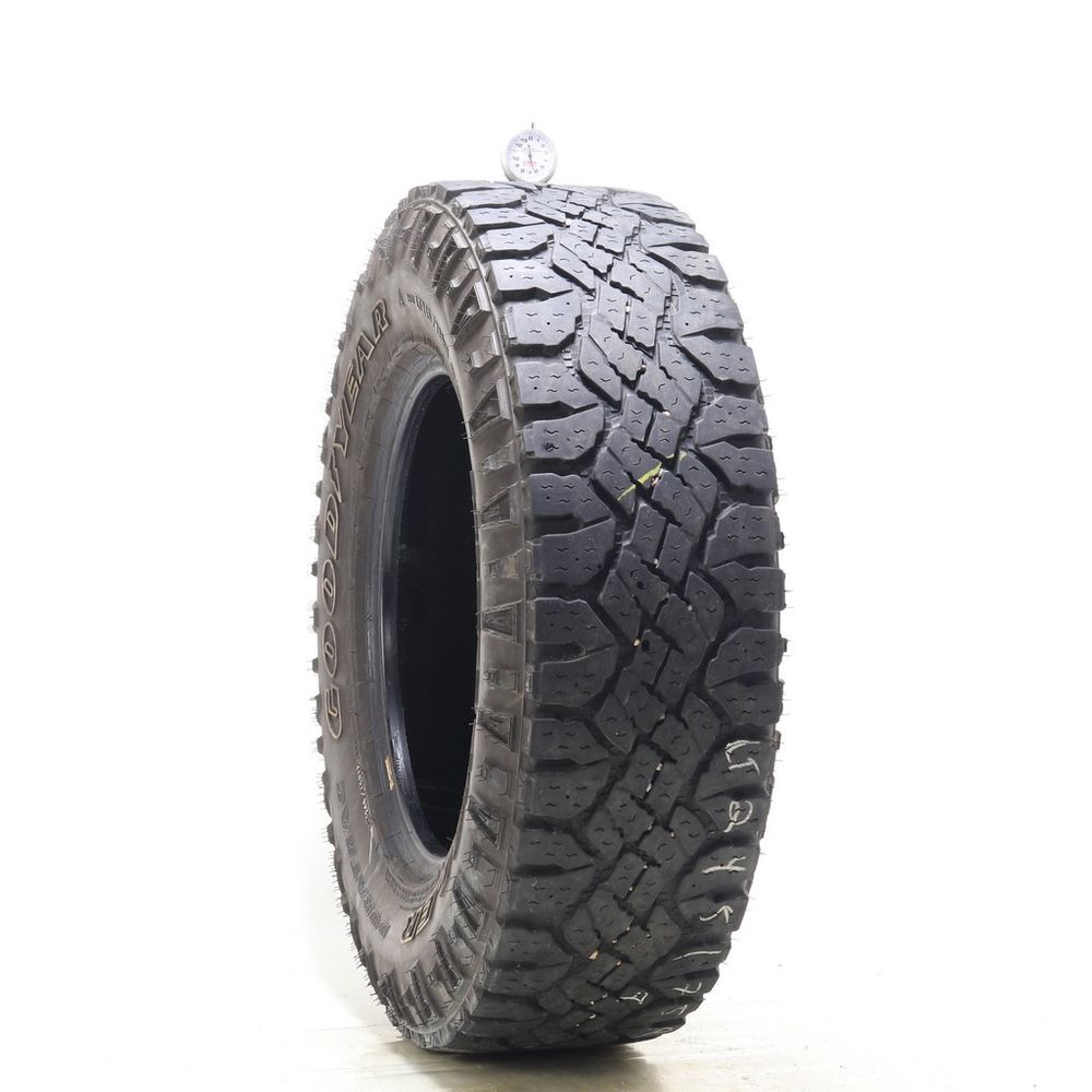 Set of (2) Used LT 245/75R17 Goodyear Wrangler Duratrac 121/118Q E - 6/32 - Image 1