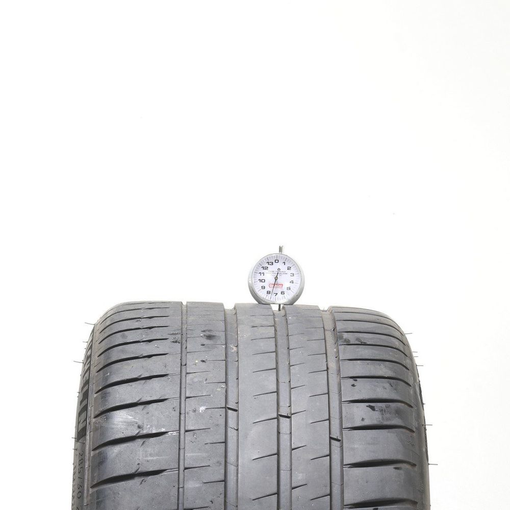 Set of (2) Used 285/30ZR20 Michelin Pilot Sport 4 S 99Y - 7.5/32 - Image 2