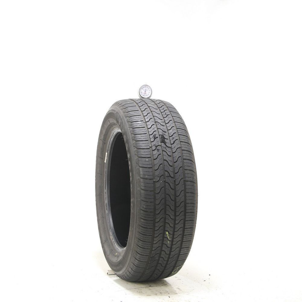 Set of (4) Used 215/55R16 Firestone All Season 93T - 7.5-9/32 - Image 1