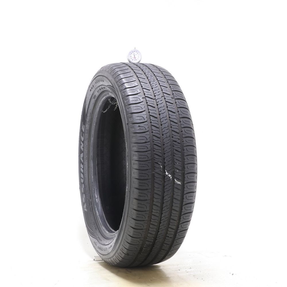 Set of (4) Used 225/55R19 Goodyear Assurance All-Season 99V - 5.5-7/32 - Image 7