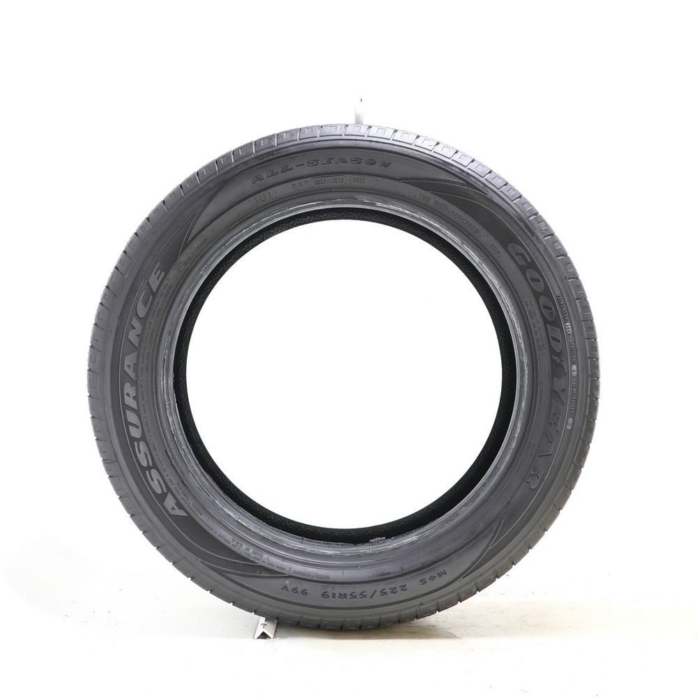 Set of (4) Used 225/55R19 Goodyear Assurance All-Season 99V - 5.5-7/32 - Image 9