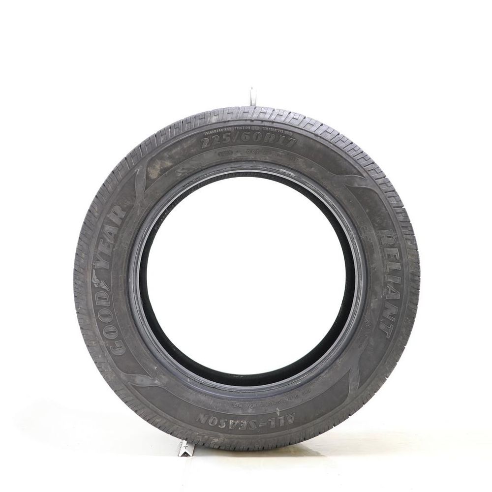Set of (4) Used 225/60R17 Goodyear Reliant All-season 99V - 6-7.5/32 - Image 9