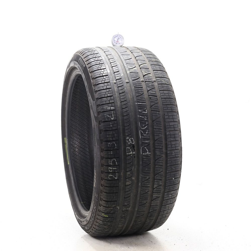 Set of (2) Used 295/35R21 Pirelli Scorpion Verde MGT 107W - 8-8.5/32 - Image 1