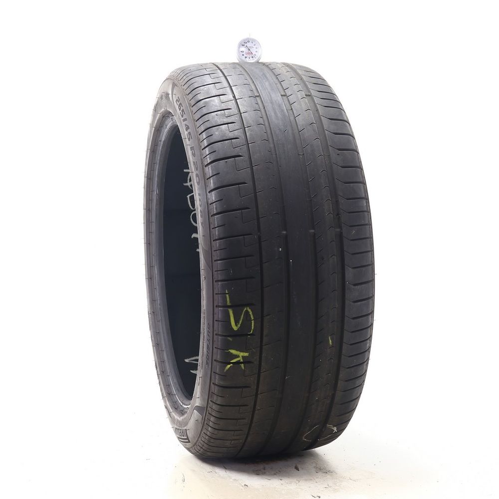 Set of (4) Used 265/45R20 Pirelli P Zero PZ4 108Y - 5.5-6.5/32 - Image 1