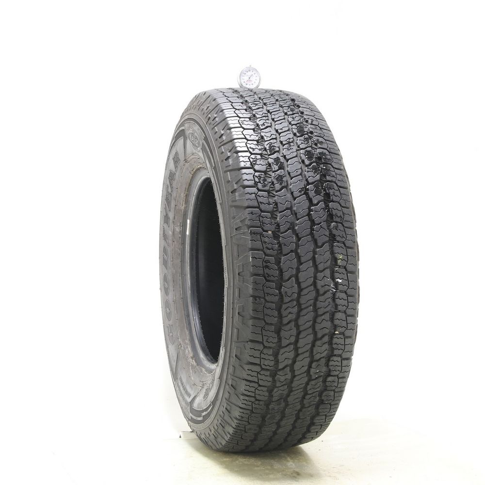 Set of (4) Used 265/70R16 Goodyear Wrangler All-Terrain Adventure Kevlar 112T - 8.5-9.5/32 - Image 1