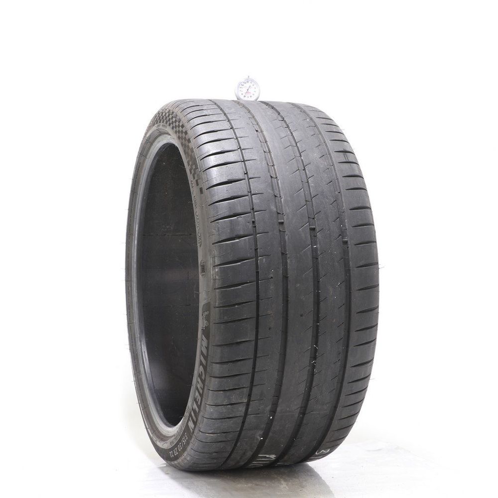 Set of (2) Used 315/30ZR22 Michelin Pilot Sport 4 S 107Y - 8-8.5/32 - Image 1