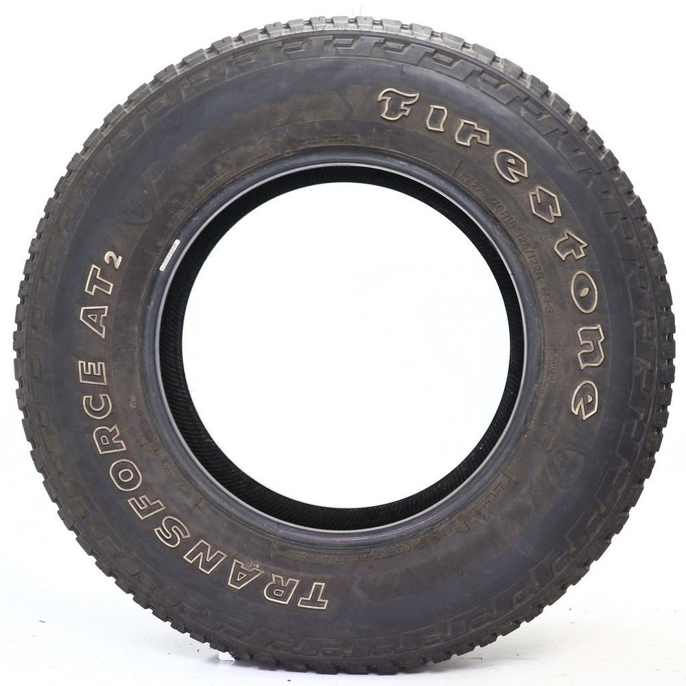Set of (2) Used LT 275/70R18 Firestone Transforce AT2 125/122R E - 7.5-9/32 - Image 3