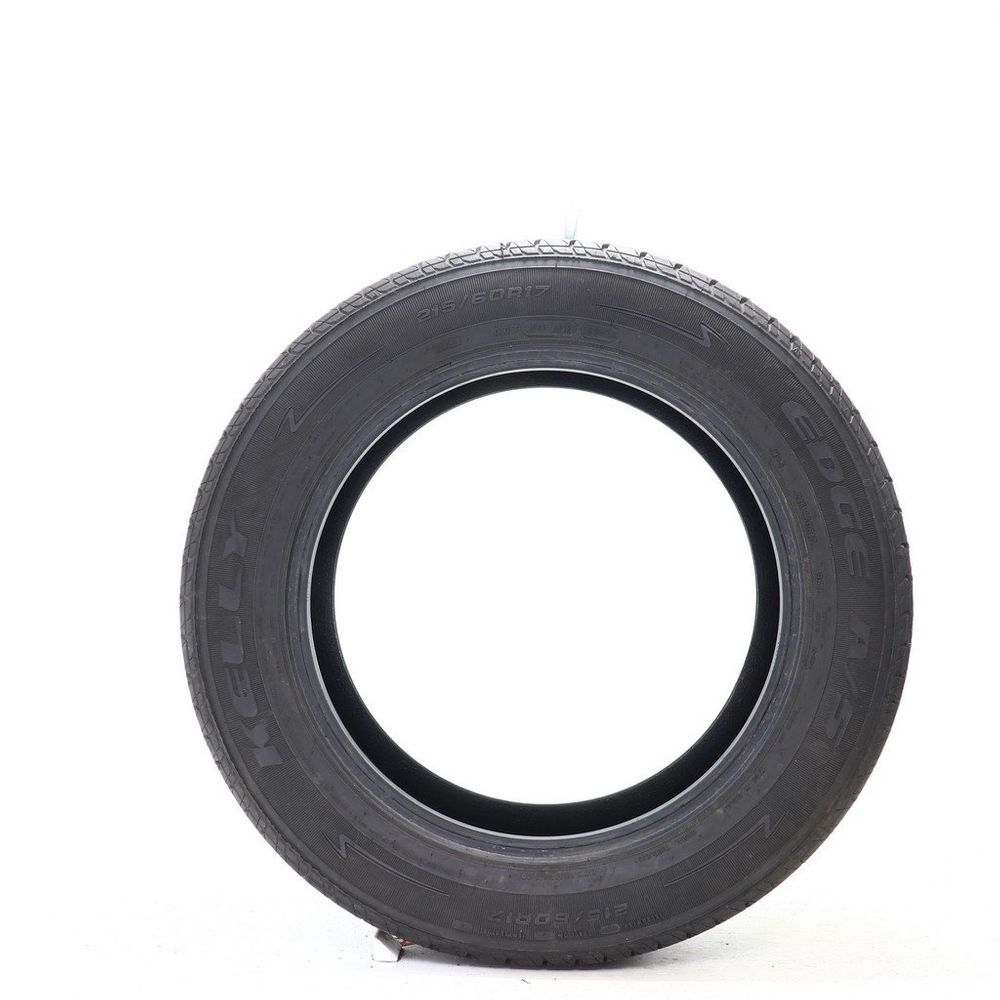 Set of (2) Used 215/60R17 Kelly Edge A/S 96T - 5.5-7/32 - Image 3